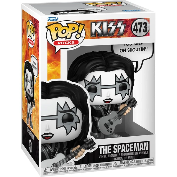 Funko POP! #473 Rocks: KISS - The Spaceman (Rock & Roll All Night) (Sayings) - Funko POP! - Obrázek CU7H000K01