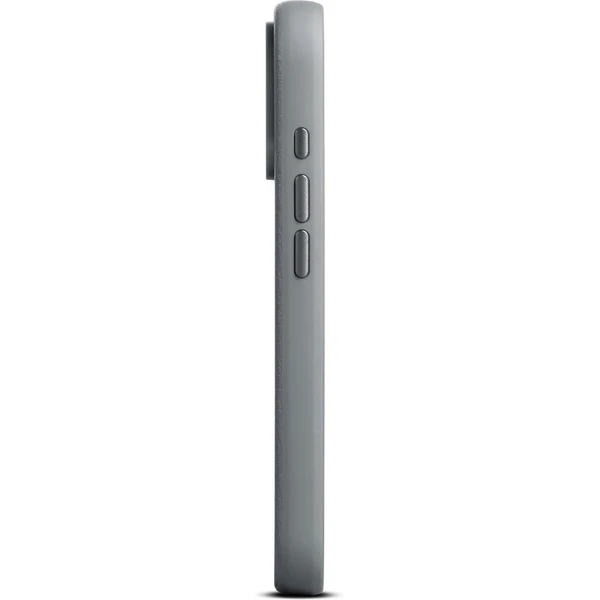 Woolnut MagSafe kožený kryt iPhone 17 Pro šedý - Pouzdra - Obrázek CULH000K01