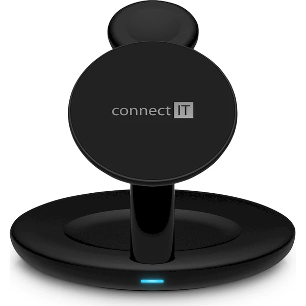 CONNECT IT MultiCharge 3v1 MagSafe Wireless Fast Charge bezdrátová nabíječka černá - Nabíječky - Obrázek CURK000K01
