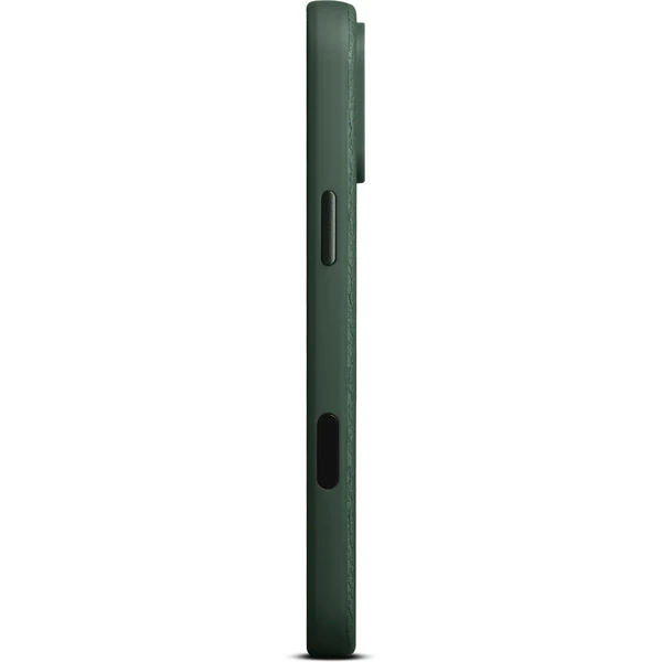 Woolnut MagSafe kožený kryt iPhone 17 Pro Max tmavě zelený - Pouzdra - Obrázek CVLH000K01