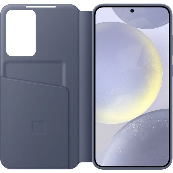 Samsung Smart View Wallet Case Galaxy S24+ Fialový - Pouzdra - Obrázek CVR1000N01