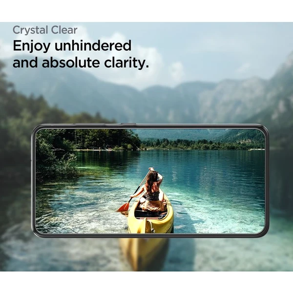 Spigen Glas tR AlignMaster 2 Pack tvrzené sklo Samsung Galaxy S21 FE 5G - Ochranné folie a skla - Obrázek CWE0700301