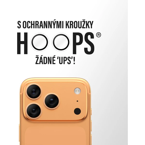 PanzerGlass® Hoops skla Apple iPhone 17 Pro/16 Pro/15 Pro/17 Pro Max/16 Pro Max/15 Pro Max čiré - Ochranné folie a skla - Obrázek CWEH000K01