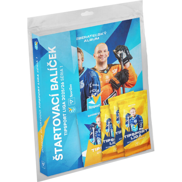 Hokejové karty SportZoo slovenská Tipsport liga 2025/26 Startovací balíček