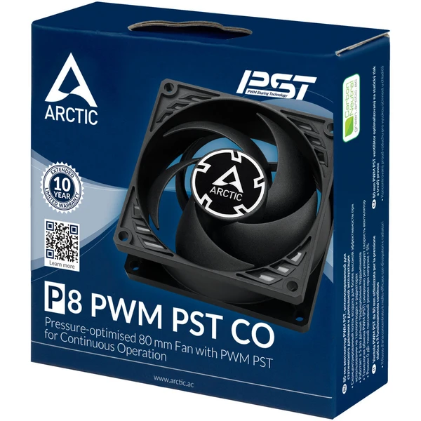Arctic P8 PWM PST CO - Ventilátory pro PC - Obrázek CXQR600301