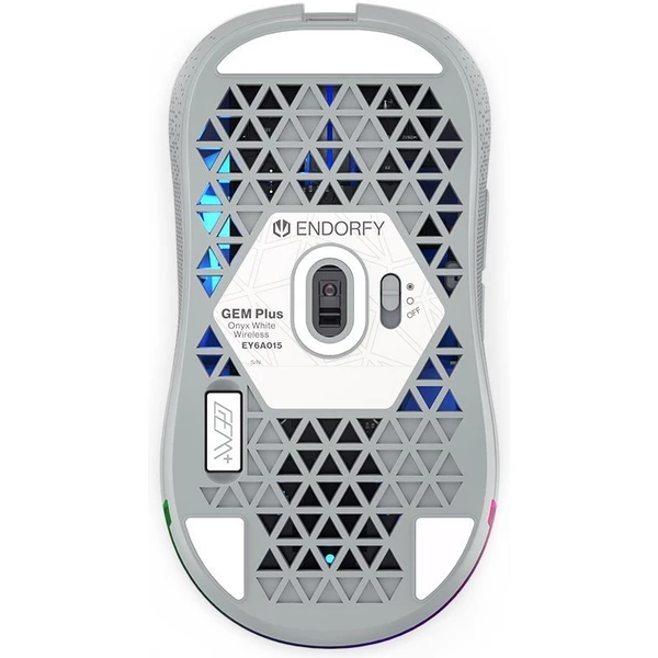 Endorfy Gem Plus OWH PAW3395 bezdrátová myš bílá - Myši - Obrázek CXZ6G00101