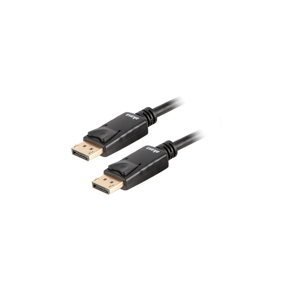 Akasa kabel DisplayPort - DisplayPort, M/M, 8K@60Hz, 2m, černá