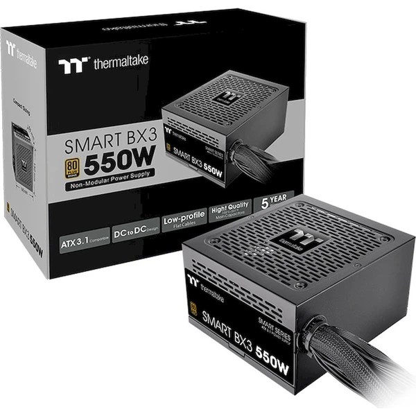 Thermaltake Smart BX3 550W černá - Zdroje - Obrázek CYFL000K01