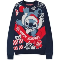 Vánoční svetr Lilo & Stitch - Stitch Santa XS - Mikiny a svetry