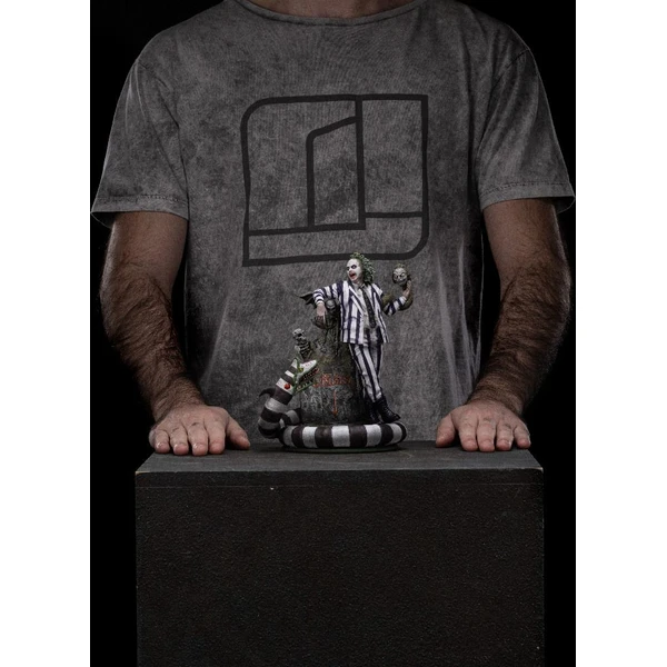 Soška Iron Studios Art Scale 1/10 Beetlejuice - Beetlejuice 21 cm - Sochy a sošky - Obrázek D00R000K01