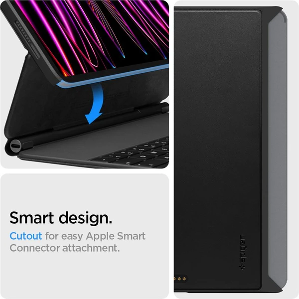 Spigen Thin Fit Pro kryt iPad Pro 12.9" (22/21) černý - Pouzdra - Obrázek D0D5000L01