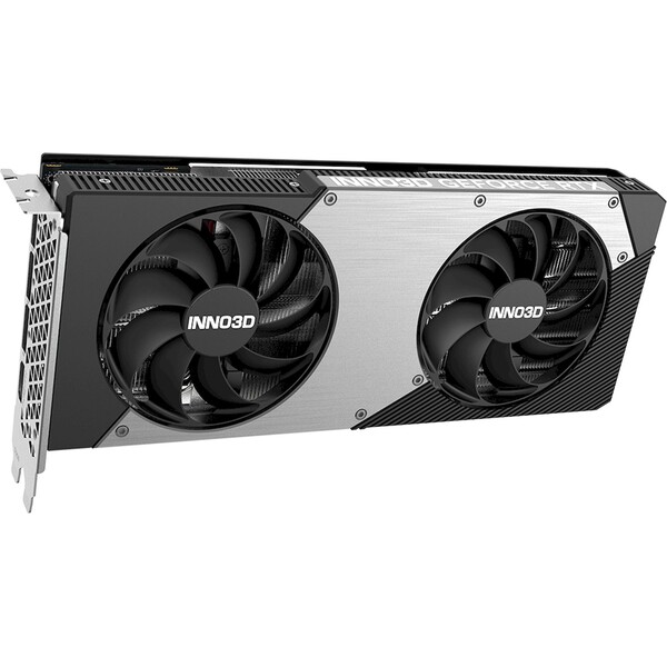 INNO3D NVIDIA GEFORCE RTX 5070 Twin X2 12GB GDDR7 (N50702-12D7-195064N) Černá/stříbrná