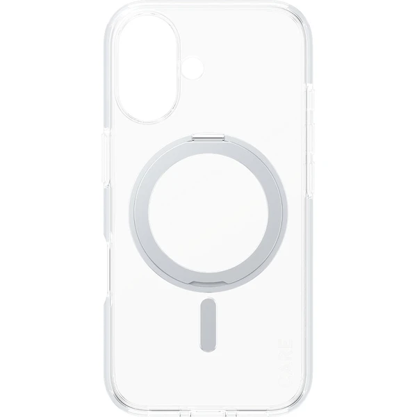 PanzerGlass® CARE kryt Apple iPhone 16 MagSafe KickStand čirý/šedý - Pouzdra - Obrázek D108000P01