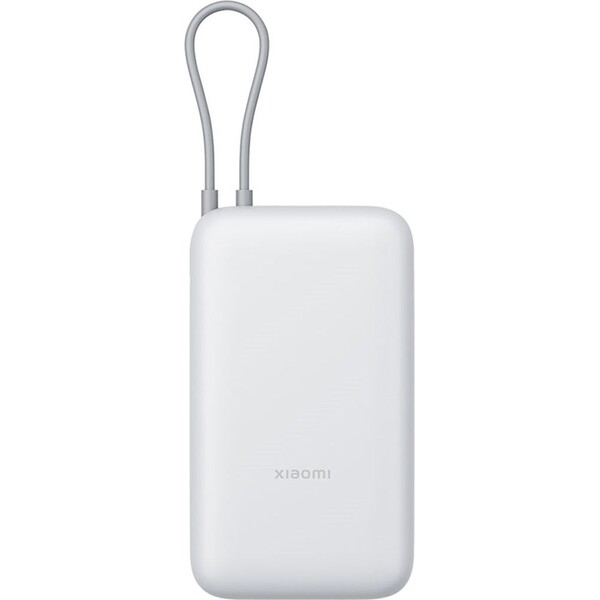 Xiaomi 22.5W Power Bank 20000mAh (Integrated Cable) Light Gray Světle šedá