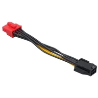 Akasa (AK-CB052), 6pin PCIe to 8pin PCIe2.0 cable adapter - Kabely a redukce