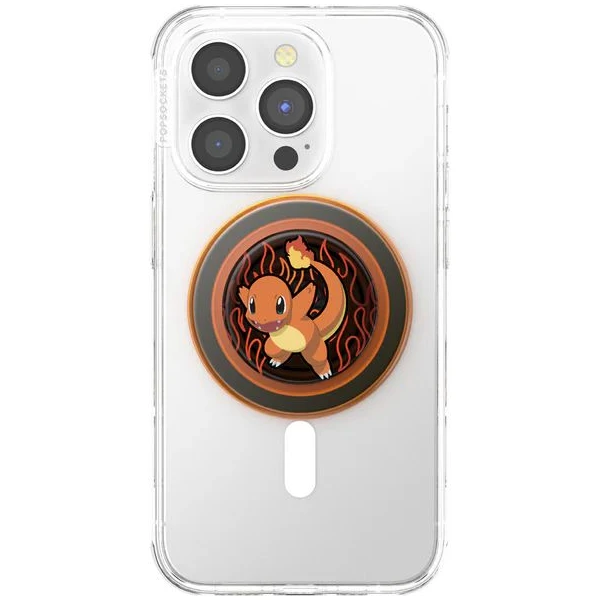 PopSockets PopGrip MagSafe (Round) Pokémon – Charmander (MagSafe All) - Držáky - Obrázek D196000J01