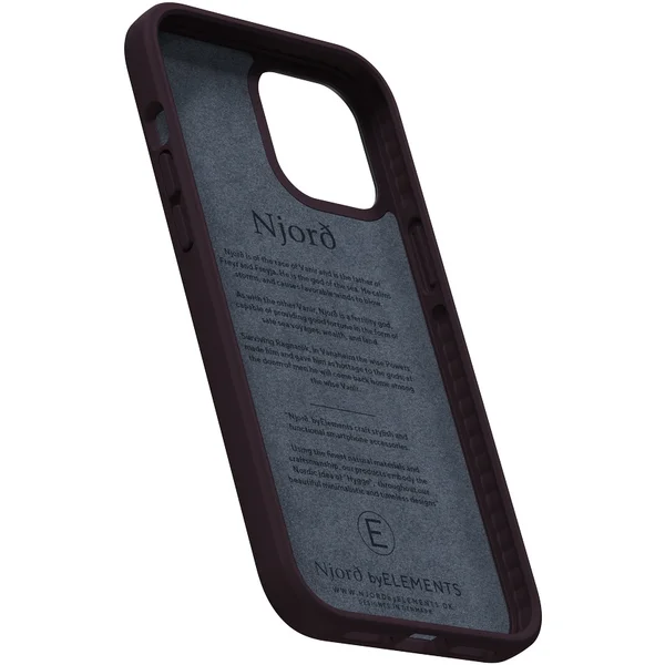 NJORD Eldur cover iPhone 12 Pro Max purple - Pouzdra - Obrázek D1HU000501