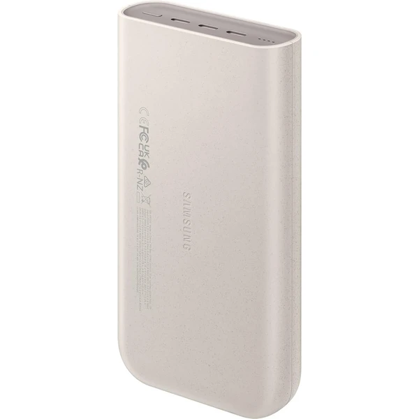 Samsung FastCharge powerbanka 3x USB-C, 45W, 20000mAh béžová - Powerbanky - Obrázek D1IB000K01