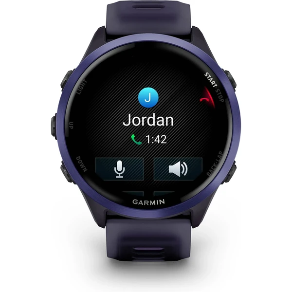 Garmin Forerunner 570 47 mm fialová hliníková luneta s fialovo-indigovým poloprůhledným řemínkem - Chytré hodinky - Obrázek D1LG000J01