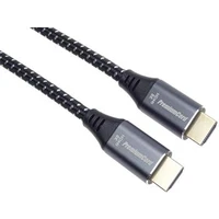 PremiumCord ULTRA HDMI 2.1 High Speed + Ethernet kabel 8K@60Hz,zlacené 0,5m - Kabely