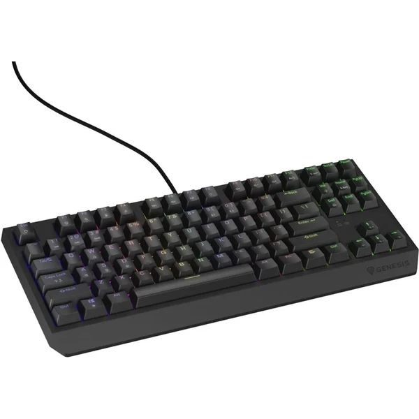 Genesis THOR 230 TKL RGB mechanická klávesnice černá Outemu Brown - Klávesnice - Obrázek D2I5000O01