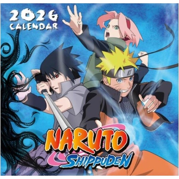 Kalendář Naruto Shippuden 2026