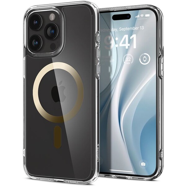 Spigen Ultra Hybrid MagFit kryt iPhone 15 Pro Max zlatý