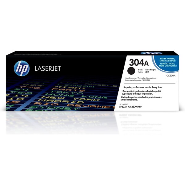HP CC530A Černá