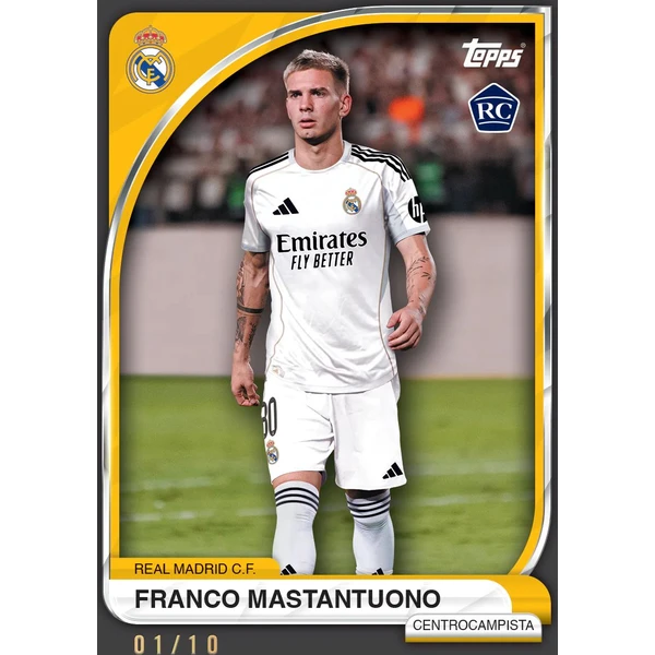 Fotbalové karty Topps 2025/26 Real Madrid Collector Tin - Fotbalové karty - Obrázek D37M000K01