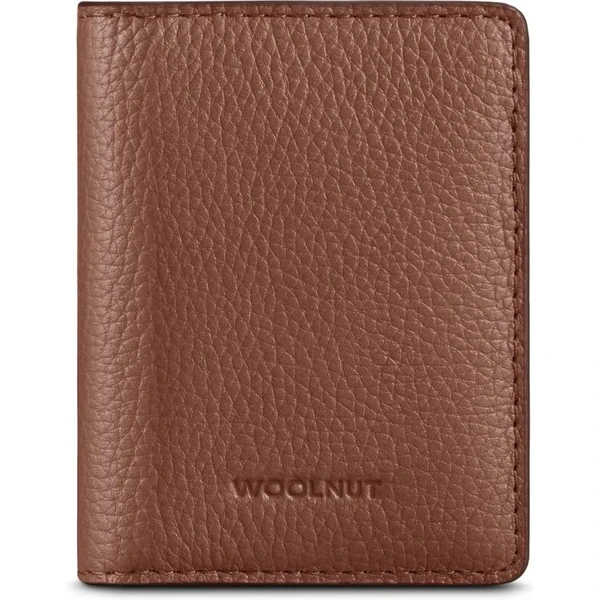 Woolnut kožená peněženka hnědá - Peněženky - Obrázek D39D000K01