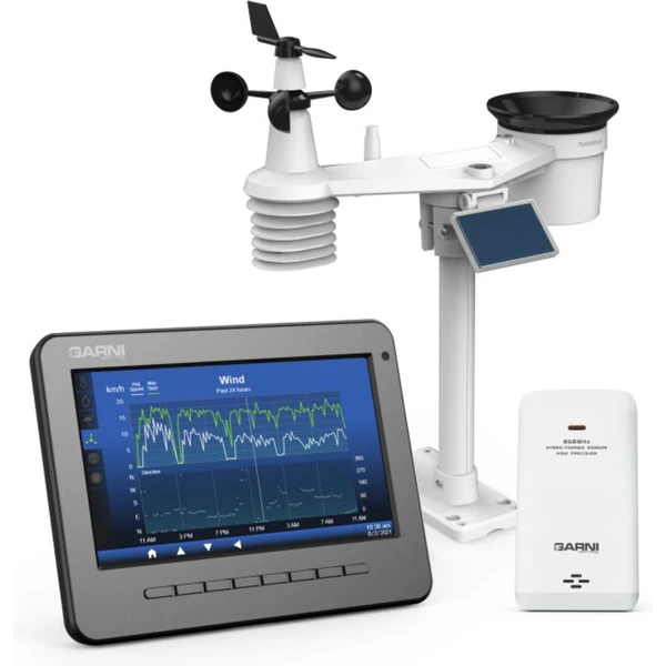 GARNI 3015 Arcus 2GEN Wi-Fi meteorologická stanice bílá - Meteostanice - Obrázek D3D5000N01
