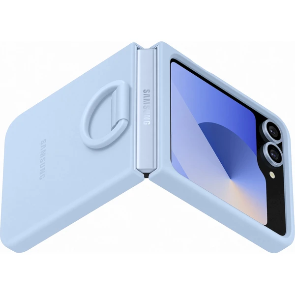 Samsung Silicone Case kryt Galaxy Z Flip6 modrý - Pouzdra - Obrázek D3E7000L01