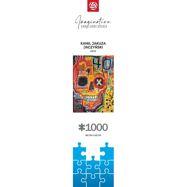 Puzzle Imagination: Kamil Jakuza Jaczyński - 40 HZ (1000) - Puzzle - Obrázek D3QE000N01