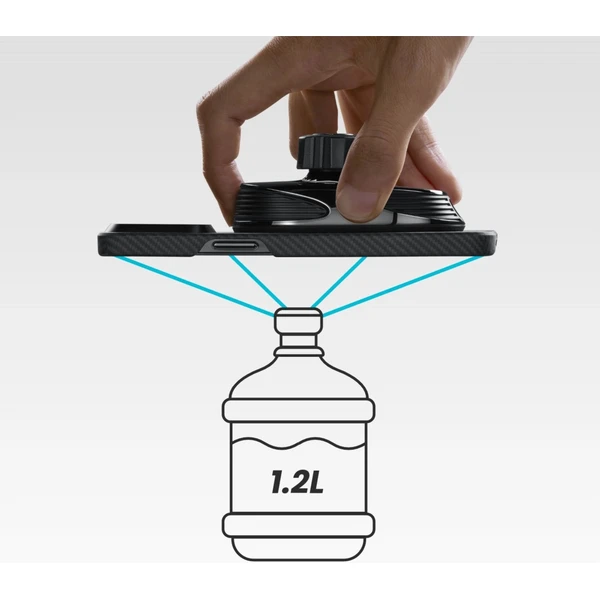 Pitaka MagEZ Car Mount Pro 2 držák do ventilace s MagSafe/Qi2 černý - Držáky - Obrázek D3QF000L01
