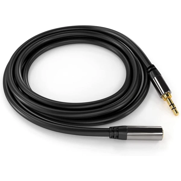 PremiumCord HQ 3,5mm/3,5mm prodlužovací kabel 3m černý - Kabely a redukce - Obrázek D3UU000501