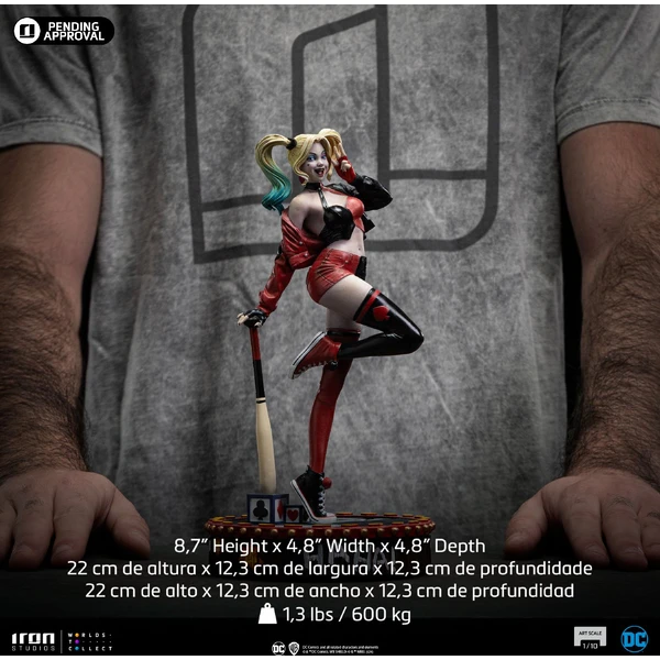 Soška Iron Studios Art Scale 1/10 DC Comics - Harley Quinn (Gotham City Sirens) - Sochy a sošky - Obrázek D3Z8000N01