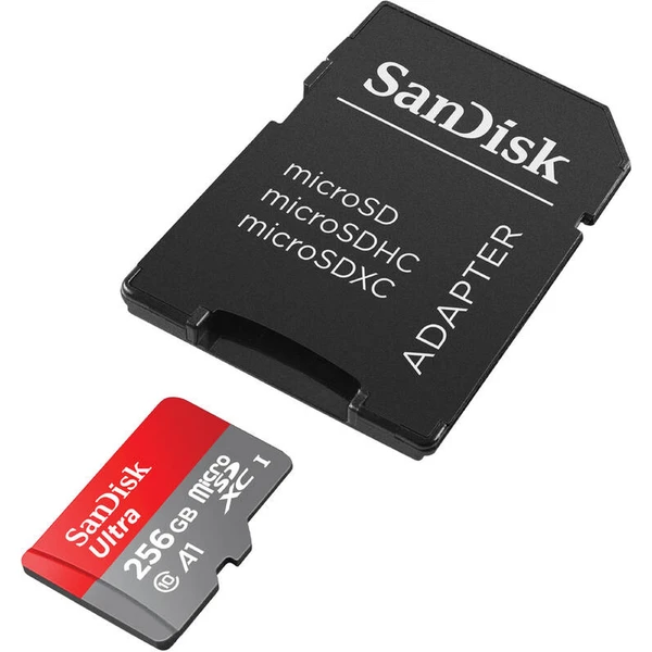 SanDisk MicroSDXC karta 256GB Ultra + adaptér - Paměťové karty - Obrázek D432000P01