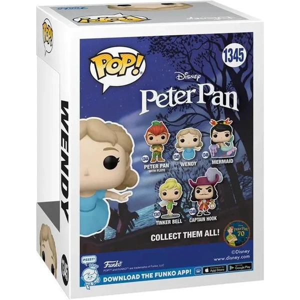 Funko POP! #1345 Disney: Peter Pan 70th - Wendy - Funko POP! - Obrázek D4DE000L01