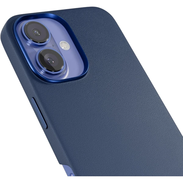 Epico Mag+ Leather kryt pro iPhone 16 Plus modrá - Pouzdra - Obrázek D4FA000K01