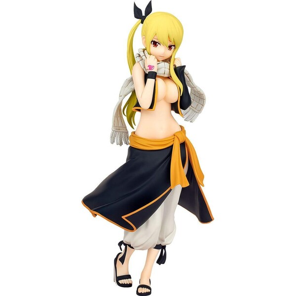 Figurka Good Smile Company Fairy Tail Pop Up Parade - Lucy Heartfilia v kostýmu Natsu 22 cm Vícebarevná