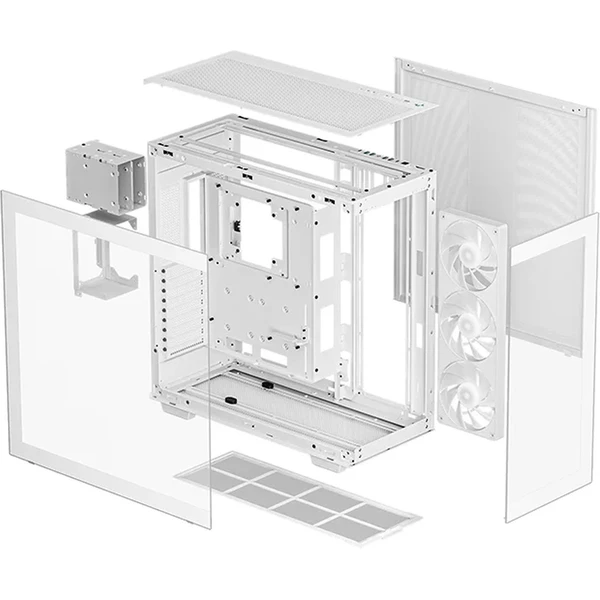 DEEPCOOL CH780 ARGB bílá - Počítačové skříně - Obrázek D518000N01