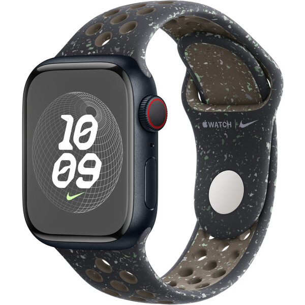 Apple Watch 38/40/41 mm Midnight Sky sportovní řemínek Nike – M/L MUUP3ZM/A