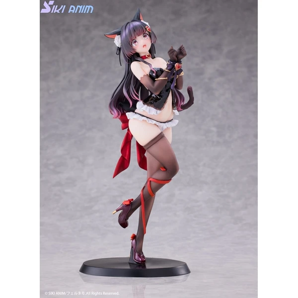 Figurka Siki Anim Original Character - Shibarare Cat Ruhuna-chan Deluxe Edition 26 cm - Figurky - Obrázek D52K000K01