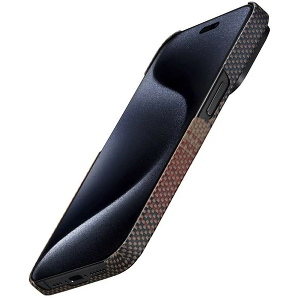 Pitaka MagEZ 5 kryt pro iPhone 15 Pro, hnědá - Pouzdra - Obrázek D540000P01