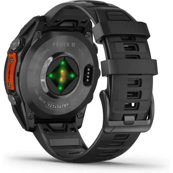 Garmin Fenix 8 AMOLED 47mm šedý/černý pásek - Chytré hodinky - Obrázek D5J7000P01