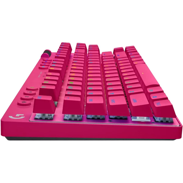 Logitech Pro X TKL LIGHTSPEED herní klávesnice Tacktile (US) růžová - Klávesnice - Obrázek D5O5000L01
