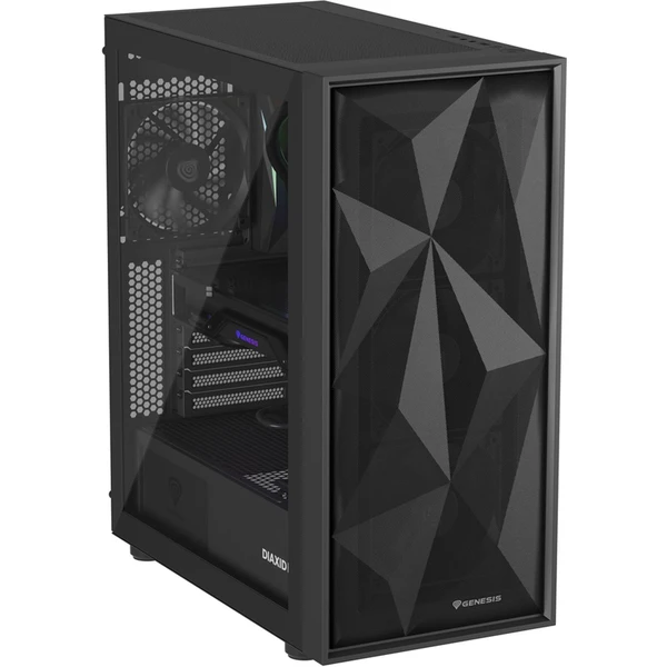 Genesis Diaxid 605F černá - Počítačové skříně - Obrázek D5P4000P01