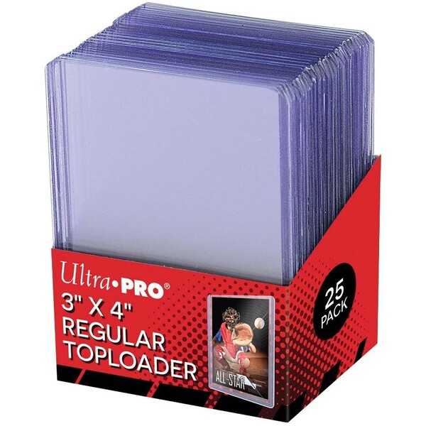 Ultra PRO Plastový obal na Toploader 35pt Premium 25 ks Čirá