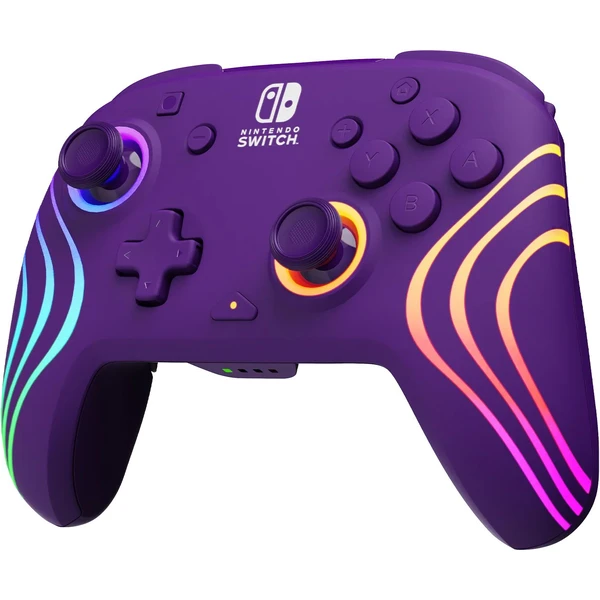 PDP bezdrátový ovladač Afterglow Wave fialový (Switch) - Herní ovladače - Obrázek D6B6000O01