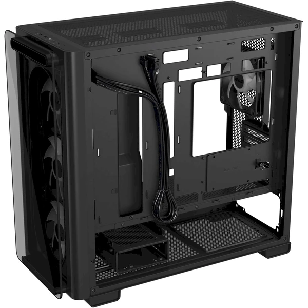 ASUS A23 PLUS TG ARGB + 4x120mm ARGB černá - Počítačové skříně - Obrázek D6DH000N01